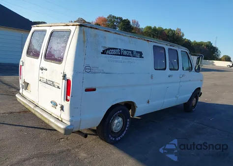 1986 Ford Econoline E150 Van из США, поврежденный, VIN 1FTDE14N5GHA95567